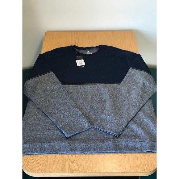 Adidas Adicross Fleece Crewneck pullover XXL new $90 - Picture 2 of 7